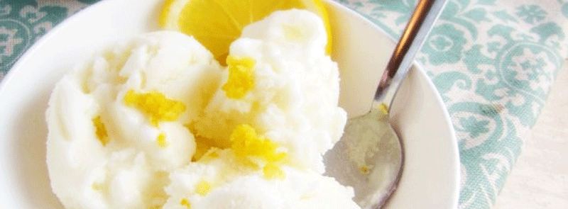 Lemon Buttermilk Sorbet