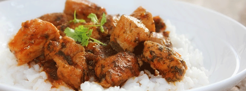 Peach Pork Picante
