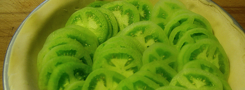 Green Tomato Pie