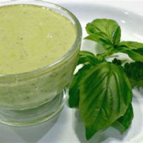 Bibb Salad with Basil Green Goddess Dressing
