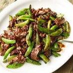 Stir Fry Peas and Steak